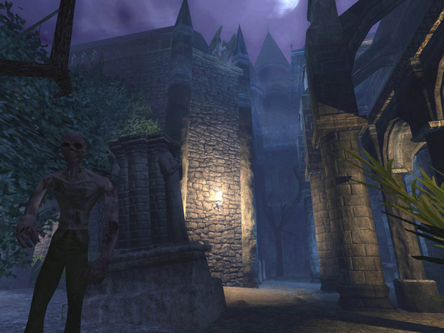 Having the City fully open for exploration has its pros... and cons. Mind the undead in Fort Ironwood.